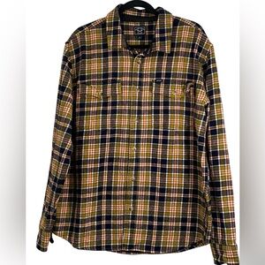 Dark Seas Division Plaid Flannel Shirt